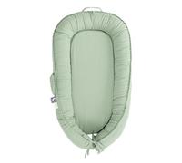 CooCooBaby Infant Lounger, Baby Nest Cover for Baby Girls & Boys, Newborn Essentials for Baby 0-12 Months, 100% Cotton Breathable, Portable Travel Bed (Spring Green)