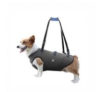 Coodeo Dog Lift Harness, Pet Support & Rehabilitation Sling Lift Adjustable Padded Breathable Straps for Old, Disabled, Joint Injuries, Arthritis, Loss of Stability Dogs Walk (Grey, S)