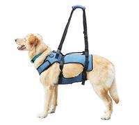 Coodeo Dog Lift Harness, Support & Recovery Sling, Pet Rehabilitation Lifts Vest Adjustable Breathable Straps for Old, Disabled, Joint Injuries, Arthritis, Paralysis Dogs Walk (Large)