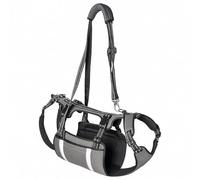 COODEO Mobility Dog Lift Harness, Emergency Carry Sling, Pet Rear Leg Support Rehabilitation Lifts Vest, Dog Carrier for Senior Dogs Joint Injuries, Arthritis (Military Green, L)