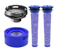 Coodss Motor Rear Cover Fit for Dyson V7 V8 Vacuum Cleaner, 1 Motor Real Cover 1 HEPA Post-Filter and 2 Pre-Filters Vacuum Filters Kit