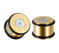 COOEAR Surgical Steel Plugs Ear Gauges Piercing Earrings Bar Style with Two O-Rings Stretchers Expander Size.