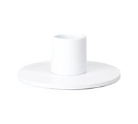 Cooee Design Cooee candle holder low 3 cm White