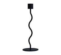 Cooee Design Curved candle holder 23 cm Black