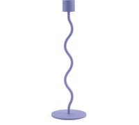Cooee Design - Curved Candle Holder 26 cm, Dark Purple - Dark Purple