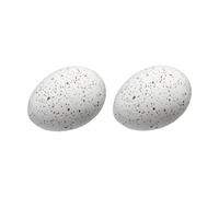 Cooee Design Easter Deco eggs 2-pack White