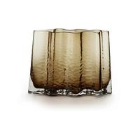 Cooee Design Gry wide vase 24 cm Cognac