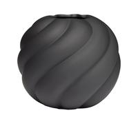 Cooee Design Twist ball vase 20 cm Black