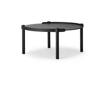 Cooee Design Woody table Ø80 cm Black stained oak