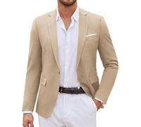 COOFANDY Mens Casual Blazer Suit Jackets One Button Sport Coats Lightweight Business Sports Jackets