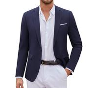 COOFANDY Mens Casual Blazer Suit Jackets One Button Sport Coats Lightweight Business Sports Jackets
