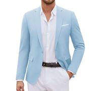COOFANDY Mens Casual Blazer Suit Jackets One Button Sport Coats Lightweight Business Sports Jackets