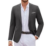 COOFANDY Mens Casual Blazer Suit Jackets One Button Sport Coats Lightweight Business Sports Jackets