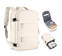 coofay Casual Backpack Traveling Backpack, A-beige, Standard, Travel, Gym