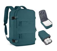 coofay Casual Backpack Traveling Backpack, Peacock Blue, Daypack Backpacks