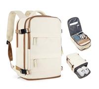 coofay Casual or Versatile, A-beige With Brown, L, Modern, Minimalist