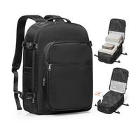 coofay Travel Backpack For Women Men, A-black, 18.5" x 13.4" x 7.9"