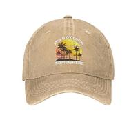 COOFOOK 5 Oclock Somewhere Hat It is 5 Oclock Somewhere Hat Men Dad Hat Adjustable Caps Natural