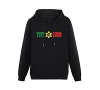 COOFOOK Tuff Gong Logo Hoody Sublime Hooded Heavyweight Pullover Hoodys Mens Workout Shirts Black
