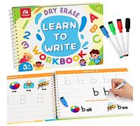 Coogam Numbers & Letters Tracing Practice Workbook for Kids