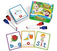 Coogam Short Vowel Spelling Flashcards, Kids Learning & Educational Toys