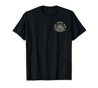 Coogee Beach Australia Souvenir 2-Sided T-Shirt, Men, Black, 5X-Large
