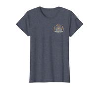 Coogee Beach Australia Souvenir 2-Sided T-Shirt, Women, Heather Blue, 3X-Large