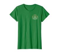 Coogee Beach Australia Souvenir 2-Sided T-Shirt, Women, Kelly Green, Large