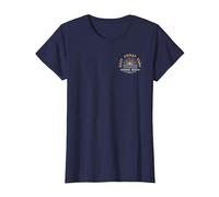 Coogee Beach Australia Souvenir 2-Sided T-Shirt, Women, Navy Blue, X-Large