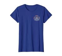 Coogee Beach Australia Souvenir 2-Sided T-Shirt, Women, Royal Blue, Large