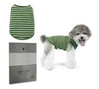 COOHAMS Dog & Cat Shirts for Small & Medium Pets, Lightweight Waffle Fabric Puppy Clothes, Breathable Shirt for Chihuahua, Yorkie, Dachshund, Sphynx (Green, Large