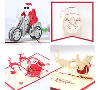 Coohom 3D Pop-Up Christmas Card, Creative Three-Dimensional Greeting Card