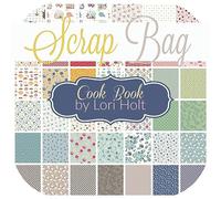 Cook Book Scrap Bag (Approx 2 Yards) by Lori Holt for Riley Blake 2 Yards DIY Quilt Fabric