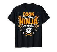 Cook By Day Ninja By Night - Best Cook Value Graphic T-Shirt