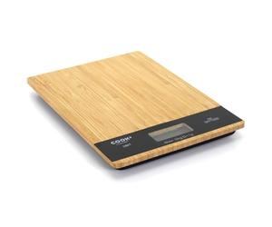 Cook Concept KU6613 Rectangular Kitchen Scales 5 kg Bamboo Wood Beige