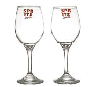 Cook Concept - KV7411 - 10-Piece Spritz Cocktail Set with 2 Glasses - 2 Glass Straws - 2 Coasters - 2 Mixers - 2 Glass Markers - Orange Case - Ideal for Appetizers - Orange