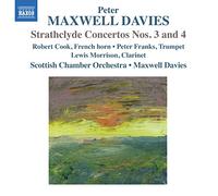 Peter Maxwell Davies – Strathclyde Concertos Nos. 3 & 4 – Scottish Chamber Orchestra – NAXOS