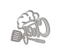 Cook Hat Cutting Dies Metal Embossing Stencils Carbon Steel Die Cut Templates for Card Making Photo Album Decoration Scrapbooking Templates