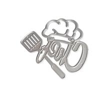 Cook Hat Die Cut Metal Embossed Stencil Carbon Steel Cutting Dice Card Making Scrapbooking Photo Album Papercraft Unique Shape Cutter