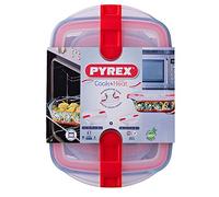 Cook & Head Set of 2 Rechth Schalen 28 x 20 x 8 (2.5 L) + 23 x 15 x 4 (0.8 L) Pyrex 913S065 (5)