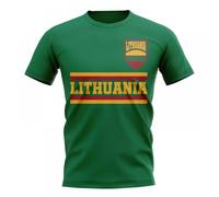 Cook Islands Junior Lithuania Core Football Country T-Shirt Green | Size: 12-13 Years Cook Islands Green 12-13 Years
