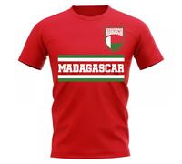 Cook Islands Junior Madagascar Core Football Country T-Shirt Red | Size: 5-6 Years Cook Islands Red 5-6 Years