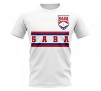 Cook Islands Junior Saba Core Football Country T-Shirt White | Size: 3-4 Years Cook Islands White 3-4 Years