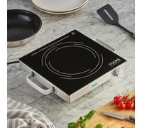 Cook Professional Electric Ceramic Hob Single or Double Ring Portable Hot Plate
