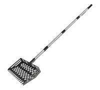 Cook Scooper for Poop Metal Long Handle Sand Sifting Tool