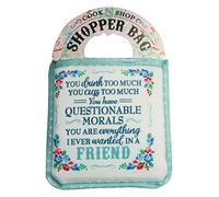 Cook Shop Sentiment Fold Away Shopper Bag Questionable Friend Funny Gift