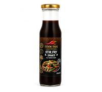 Cook Thai Stir Fry Sauce, 240ml | Authentic Thai All-Purpose|Thai Sauce |Thai Food| Stir Fry | No Artificial Colours or MSG|Mild|Perfect for Chicken, Beef, Pork,Seafood,Tofu,Veg,Rice & Noodles