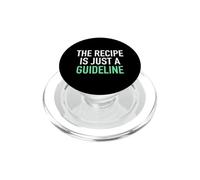 Cook The Recipe Is Just A Guideline Chef Culinary PopSockets PopGrip for MagSafe