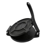 COOKAMP Cast Iron Tortilla Press 6.5 Inch,Tortilla Maker,Heavy Duty Tortillera Pataconera,Flour Tortilla Press(SA060) (6 INCH)