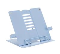 Cookbook Holder - Folding Page Clip Table Stand | Adjustable Desk Stand | for Studying, Office, College, Classroom, Living Room, Bedroom, Kitchen, Cafe